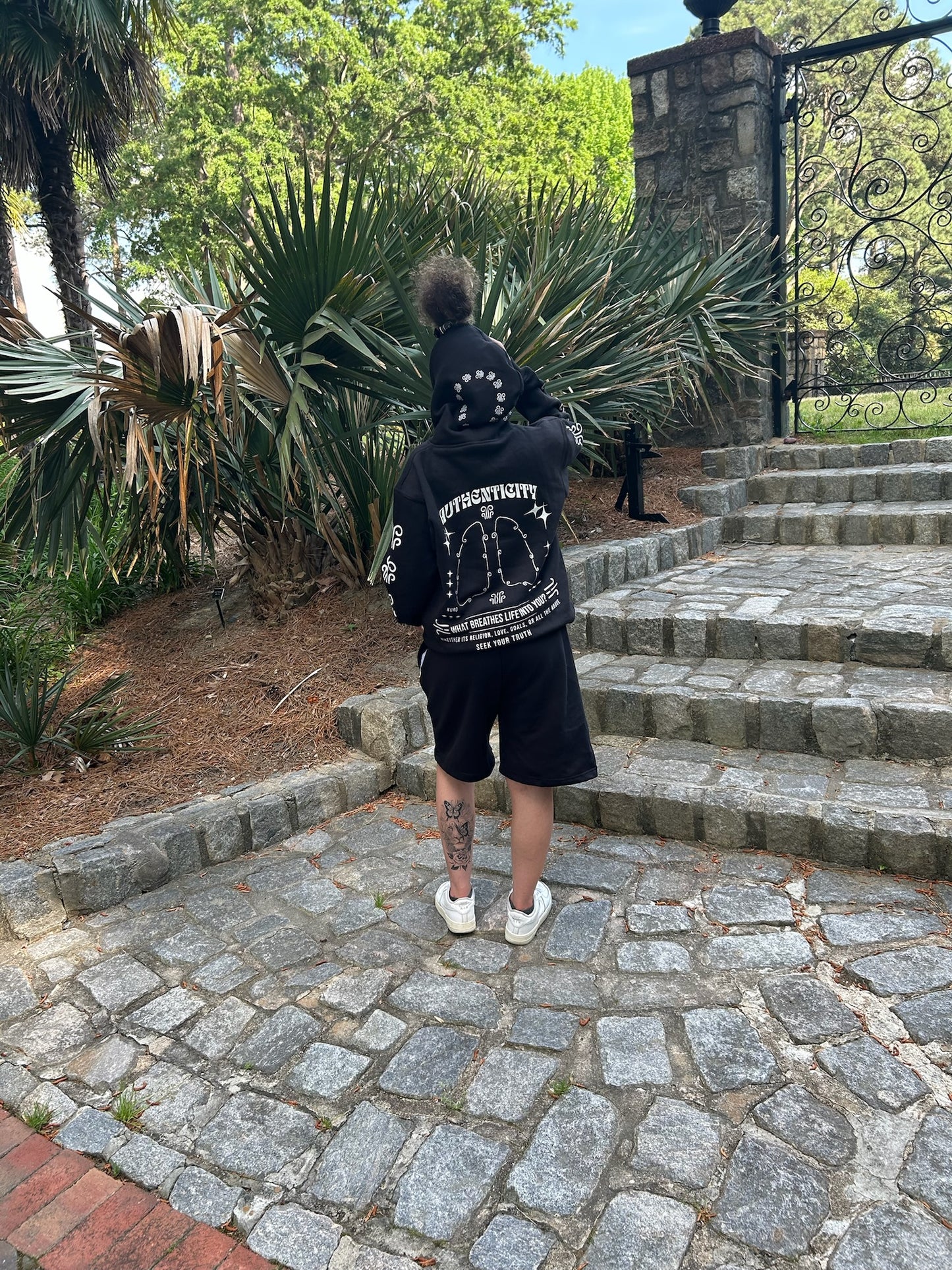 Question? Satin-Hoodie