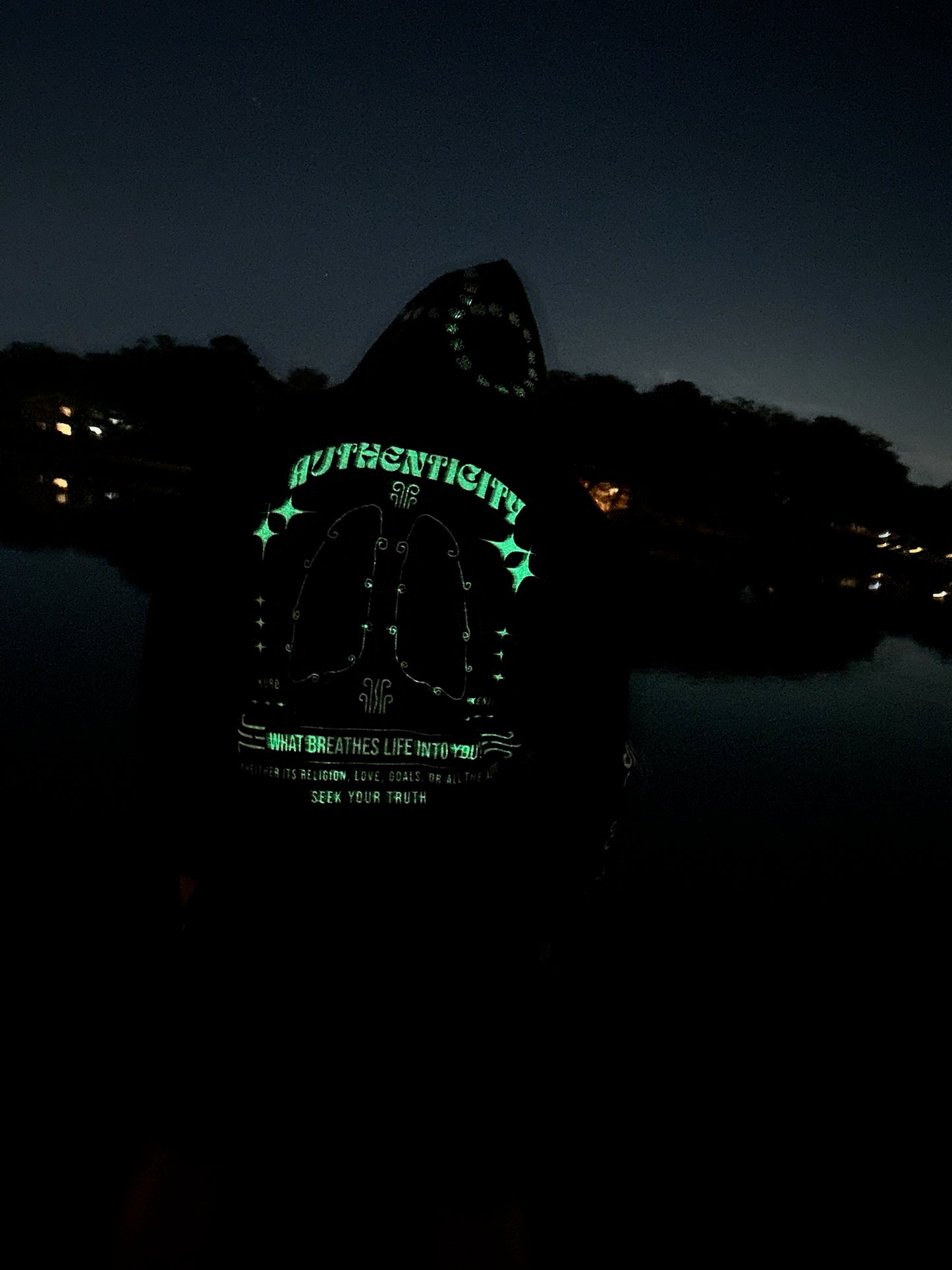 Question?  Satin-Hoodie