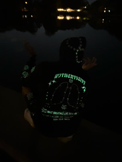Question?  Satin-Hoodie